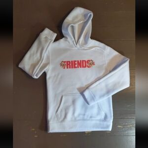 Vlone Friends hoodie White Medium AK mask charub